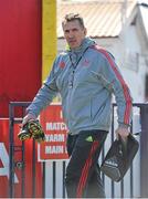 3 April 2013; Munster head coach Rob Penney makes his way out for squad training ahead of their Heineken Cup quarter-final against Harlequins on Sunday. Munster Rugby Squad Training, Musgrave Park, Cork. Picture credit: Diarmuid Greene / SPORTSFILE