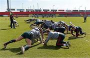3 April 2013; A general view during Munster squad training ahead of their Heineken Cup quarter-final against Harlequins on Sunday. Munster Rugby Squad Training, Musgrave Park, Cork. Picture credit: Diarmuid Greene / SPORTSFILE