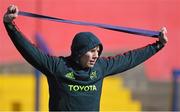 3 April 2013; Munster's Danny Barnes during squad training ahead of their Heineken Cup quarter-final against Harlequins on Sunday. Munster Rugby Squad Training, Musgrave Park, Cork. Picture credit: Diarmuid Greene / SPORTSFILE