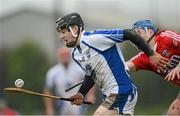 10 March 2013; Jamie Barron, Waterford, in action against Conor O'Sullivan, Cork. Allianz Hurling League, Division 1A, Waterford v Cork, Fraher Field, Dungarvan, Co. Waterford. Picture credit: Matt Browne / SPORTSFILE