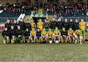 3 April 2013; The Donegal squad. Cadbury Ulster GAA Football Under 21 Championship, Semi-Final, Donegal v Derry, Healy Park, Omagh, Co. Tyrone. Picture credit: Oliver McVeigh / SPORTSFILE