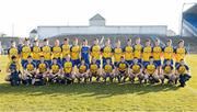 6 April 2013; The Roscommon squad. Cadbury Connacht GAA Football Under 21 Championship Final, Roscommon v Galway, Dr. Hyde Park, Roscommon. Picture credit: Stephen McCarthy / SPORTSFILE