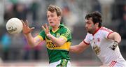 7 April 2013; Donnchadh Walsh, Kerry, in action against Joe McMahon, Tyrone. Allianz Football League, Division 1, Tyrone v Kerry, Healy Park, Omagh, Co. Tyrone. Picture credit: Stephen McCarthy / SPORTSFILE
