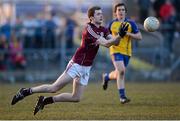 6 April 2013; David Cunnane, Galway. Cadbury Connacht GAA Football Under 21 Championship Final, Roscommon v Galway, Dr. Hyde Park, Roscommon. Picture credit: Stephen McCarthy / SPORTSFILE