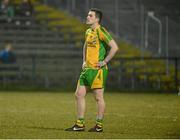 10 April 2013; Patrick McBrearty, Donegal, after the final whistle. Cadbury Ulster GAA Football Under 21 Championship Final, Cavan v Donegal, Brewster Park, Enniskillen, Co. Fermanagh. Picture credit: Oliver McVeigh / SPORTSFILE