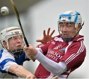 14 April 2013; John Shaw, Westmeath, in action against Brian Stapleton, Laois. Allianz Hurling League, Division 2, Final, Laois v Westmeath, O'Connor Park, Tullamore, Co. Offaly. Picture credit: Matt Browne / SPORTSFILE