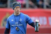 13 April 2013; Daniel Tobin, Leinster strength & conditioning coach. Celtic League 2012/13, Round 20, Munster v Leinster, Thomond Park, Limerick. Picture credit: Brendan Moran / SPORTSFILE