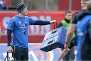 13 April 2013; Daniel Tobin, Leinster strength & conditioning coach. Celtic League 2012/13, Round 20, Munster v Leinster, Thomond Park, Limerick. Picture credit: Brendan Moran / SPORTSFILE