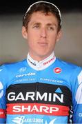 17 April 2013; Ireland's Daniel Martin, Garmin Sharp, at the start of the Fleche Wallonne 2013 where he finished in fourth place. Binche- Huy, Belgium. Picture credit: Stephen McMahon / SPORTSFILE