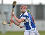 14 April 2013; Zane Keenan, Laois, in action against Joe Clarke, Westmeath. Allianz Hurling League, Division 2, Final, Laois v Westmeath, O'Connor Park, Tullamore, Co. Offaly. Picture credit: Matt Browne / SPORTSFILE