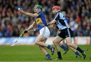 21 April 2013; Noel McGrath, Tipperary, in action against Niall McMorrow, Dublin. Allianz Hurling League, Division 1, Semi-Final, Tipperary v Dublin, Semple Stadium, Thurles, Co. Tipperary. Picture credit: Brian Lawless / SPORTSFILE