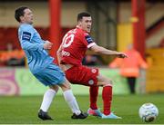 22 April 2013; Aaron Greene, Sligo Rovers, in action against Brian Gannon, Drogheda United. Setanta Sports Cup Semi-Final 2nd Leg, Sligo Rovers v Drogheda United, Showgrounds, Sligo. Picture credit: David Maher / SPORTSFILE