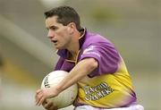 7 June 2003; John Hegarty, Wexford. Bank of Ireland Senior Football Championship qualifier, Wexford v Derry, Wexford Park, Wexford. Picture credit; Damien Eagers / SPORTSFILE *EDI*