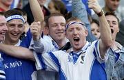 15 June 2003; Laois supporters celebrate following the Bank of Ireland Leinster Senior Football Championship Semi-Final match between Dublin and Laois at Croke Park in Dublin. Photo by Ray McManus/Sportsfile