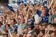15 June 2003; Laois supporters celebrate a score during the Bank of Ireland Leinster Senior Football Championship Semi-Final match between Dublin and Laois at Croke Park in Dublin. Photo by Damien Eagers/Sportsfile