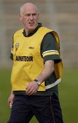 14 June 2003; Antrim manager Dinny Cahill during the Guinness Ulster Senior Hurling Championship Final between Antrim and Derry at Casement Park in Belfast. Photo by Damien Eagers/Sportsfile
