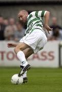 13 June 2003; Tony Grant of Shamrock Rovers during the Eircom League Premier Division match between Shamrock Rovers and St Patrick's Athletic at Richmond Park in Dublin. Photo by David Maher/Sportsfile