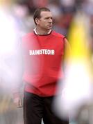 8 June 2003; Down manager Ross Carr during the Ulster Minor Football Championship match between Down and Armagh at Casement Park in Belfast. Photo by Brendan Moran/Sportsfile