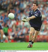 15 June 2003; Stephen Cluxton of Dublin during the Bank of Ireland Leinster Senior Football Championship Semi-Final match between Dublin and Laois at Croke Park in Dublin. Photo by Ray McManus/Sportsfile
