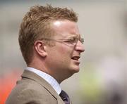 15 June 2003; Daragh Maloney, RTÉ Television during the Bank of Ireland Leinster Senior Football Championship Semi-Final match between Dublin and Laois at Croke Park in Dublin. Photo by Damien Eagers/Sportsfile