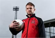 31 October 2017; Dane Massey of Dundalk during an Irish Daily Mail FAI Senior Cup Final Media Day for Dundalk FC at Oriel Park in Dundalk, Co Louth. Photo by Oliver McVeigh/Sportsfile