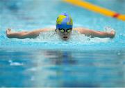 25 April 2013; Sarah Kelly, Coman's SC, competing in Heat 2 of the Women's 200m Butterfly. 2013 Irish Long Course Swimming Championships, National Aquatic Centre, Abbotstown, Dublin. Picture credit: Brian Lawless / SPORTSFILE