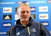 25 April 2013; Leinster head coach Joe Schmidt during a press conference ahead of his side's Amlin Challenge Cup semi-final against Biarritz on Saturday. Leinster Rugby Press Conference, Leinster Rugby, UCD, Belfield, Dublin. Picture credit: Stephen McCarthy / SPORTSFILE