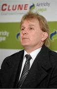 25 April 2013; St Patrick’s Athletic manager Liam Buckley during a press conference ahead of their Airtricity League Premier Division match against Derry City on Friday. St Patrick's Athletic Press Conference, Richmond Park, Dublin. Picture credit: Stephen McCarthy / SPORTSFILE