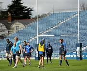 26 April 2013; A general view during of Leinster during the captain's run ahead of their Amlin Challenge Cup semi-final against Biarritz on Saturday. Leinster Rugby Captain's Run, RDS, Ballsbridge, Dublin. Picture credit: David Maher / SPORTSFILE