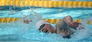 26 April 2013; Sycerika McMahon, Leander, in action in heat 2 of the Women's 400m Individual Medley. 2013 Irish Long Course Swimming Championships, National Aquatic Centre, Abbotstown, Dublin. Picture credit: Brian Lawless / SPORTSFILE