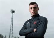 31 October 2017; Dylan Connolly of Dundalk during an Irish Daily Mail FAI Senior Cup Final Media Day for Dundalk FC at Oriel Park in Dundalk, Co Louth. Photo by Oliver McVeigh/Sportsfile