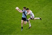 28 April 2013; Diarmuid Connolly, Dublin, in action against Conor Clarke, Tyrone. Allianz Football League Division 1 Final, Dublin v Tyrone, Croke Park, Dublin. Picture credit: Stephen McCarthy / SPORTSFILE