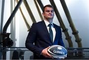 31 October 2017; Rhys Ruddock of Ireland poses for a portrait following a press conference at the Guinness Storehouse in Dublin. Photo by Sam Barnes/Sportsfile