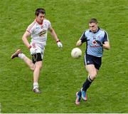 28 April 2013; Paddy Andrews, Dublin, in action against Matthew Donnelly, Tyrone. Allianz Football League Division 1 Final, Dublin v Tyrone, Croke Park, Dublin. Picture credit: Stephen McCarthy / SPORTSFILE