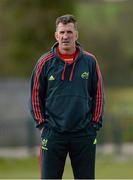 30 April 2013; Munster head coach Rob Penney during squad training ahead of their Celtic League 2012/13, Round 22, game against Zebre on Friday. Munster Rugby Squad Training, Cork Institute of Technology, Bishopstown, Cork. Picture credit: Stephen McCarthy / SPORTSFILE