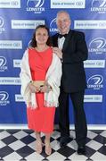 4 May 2013; Claudia and Wolfgang Tank in attendance at the annual Leinster Rugby Awards Ball which took place in the Mansion House, Saturday evening where Ian Madigan was awarded the Bank of Ireland Leinster Rugby Players' Player of the Year. Barry Murphy was the Master of Ceremonies on a successful sold out night which saluted an outstanding year for the game of rugby in Leinster, with music by The Bentley Boys and The Keynotes. For more information log on to www.leinsterrugby.ie. Leinster Rugby Awards Ball 2013, The Mansion House, Dublin. Picture credit: Brendan Moran / SPORTSFILE