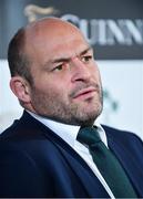 31 October 2017; Rory Best of Ireland speaking during a press conference at the Guinness Storehouse in Dublin. Photo by Sam Barnes/Sportsfile