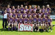 5 May 2013; The Wexford squad. Irish Daily Star National Camogie League Div 1 Final, Cork v Wexford, Nowlan Park, Kilkenny. Picture credit: Stephen McCarthy / SPORTSFILE