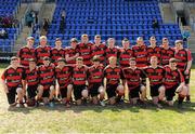 6 May 2013; The Tullamore U15 squad. Leinster Rugby Youths Finals Day Under-15 Final, Navan v Tullamore, Donnybrook Stadium, Donnybrook, Dublin. Picture credit: Pat Murphy / SPORTSFILE