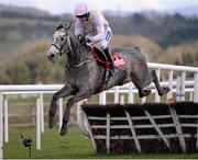 23 April 2013; Champagne Fever, with Ruby Walsh up, during the Herald Champion Novice Hurdle. Punchestown Racecourse, Punchestown, Co. Kildare. Picture credit: Stephen McCarthy / SPORTSFILE