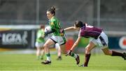 11 May 2013; Sarah Houlihan, Kerry, in action against Emer Flaherty, Galway. TESCO HomeGrown Ladies National Football League, Division 2 Final, Kerry v Galway, Parnell Park, Donnycarney, Dublin. Picture credit: Brendan Moran / SPORTSFILE