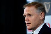 31 October 2017; Ireland head coach Joe Schmidt speaking during a press conference at the Guinness Storehouse in Dublin. Photo by Sam Barnes/Sportsfile