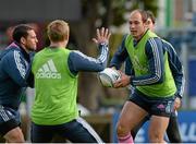 16 May 2013; Stade Francais captain Sergio Parisse in action during the captain's run ahead of their Amlin Challenge Cup final against Leinster on Friday. Stade Francais Captain's Run, RDS, Ballsbridge, Dublin. Picture credit: Matt Browne / SPORTSFILE