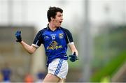 19 May 2013; Pierce Smith celebrates after scoring Cavan's 10th point. Electric Ireland Ulster GAA Football Minor Championship, First Round, Cavan v Armagh, Kingspan Breffni Park, Cavan. Picture credit: Ray McManus / SPORTSFILE