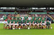19 May 2013; The Mayo squad. Connacht GAA Football Junior Championship Final, Mayo v Sligo, Pearse Stadium, Galway. Picture credit: Brian Lawless / SPORTSFILE