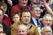 6 July 2003; Dublin football manager Tommy Lyons watches on from the stands during the game. Bank of Ireland Connacht Senior Football Championship Final, Galway v Mayo, Pearse Stadium, Galway. Picture credit; David Maher / SPORTSFILE *EDI*