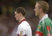 6 July 2003; Galway's Brian Donoghue pictured during the pre-match parade. Bank of Ireland Connacht Senior Football Championship Final, Galway v Mayo, Pearse Stadium, Galway. Picture credit; Damien Eagers / SPORTSFILE *EDI*