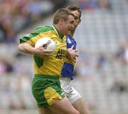 5 July 2003; Donegal's John Gildea in action against Tipperary's Declan Fanning. Bank of Ireland Senior Football Championship Qualifier Round 3, Tipperary v Donegal, Croke Park, Dublin. Picture credit; Damien Eagers / SPORTSFILE