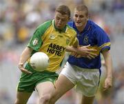 5 July 2003; Stephen McDermott, Donegal, in action against Fergal O'Callaghan, Tipperary. Bank of Ireland Senior Football Championship Qualifier Round 3, Tipperary v Donegal, Croke Park, Dublin. Picture credit; Damien Eagers / SPORTSFILE