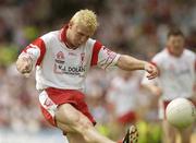 13 July 2003; Owen Mulligan, Tyrone. Bank of Ireland Ulster Senior Football Final, Tyrone v Down, St. Tighernach's Park, Clones, Co Monaghan. Picture credit; David Maher / SPORTSFILE *EDI*